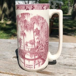 Vintage Old English Staffordshire Ware Mug Cypress